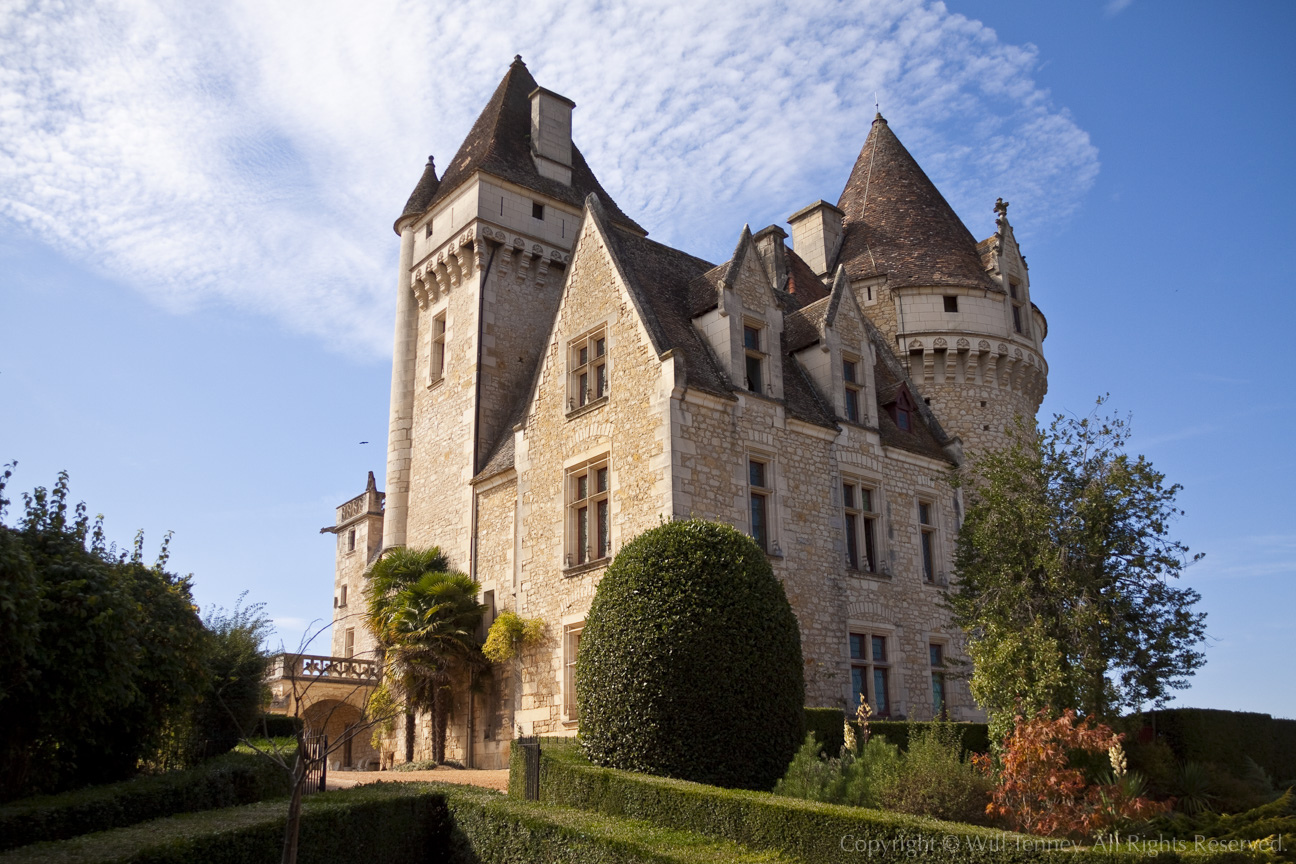 Château Les Milandes: Photograph by Will Tenney