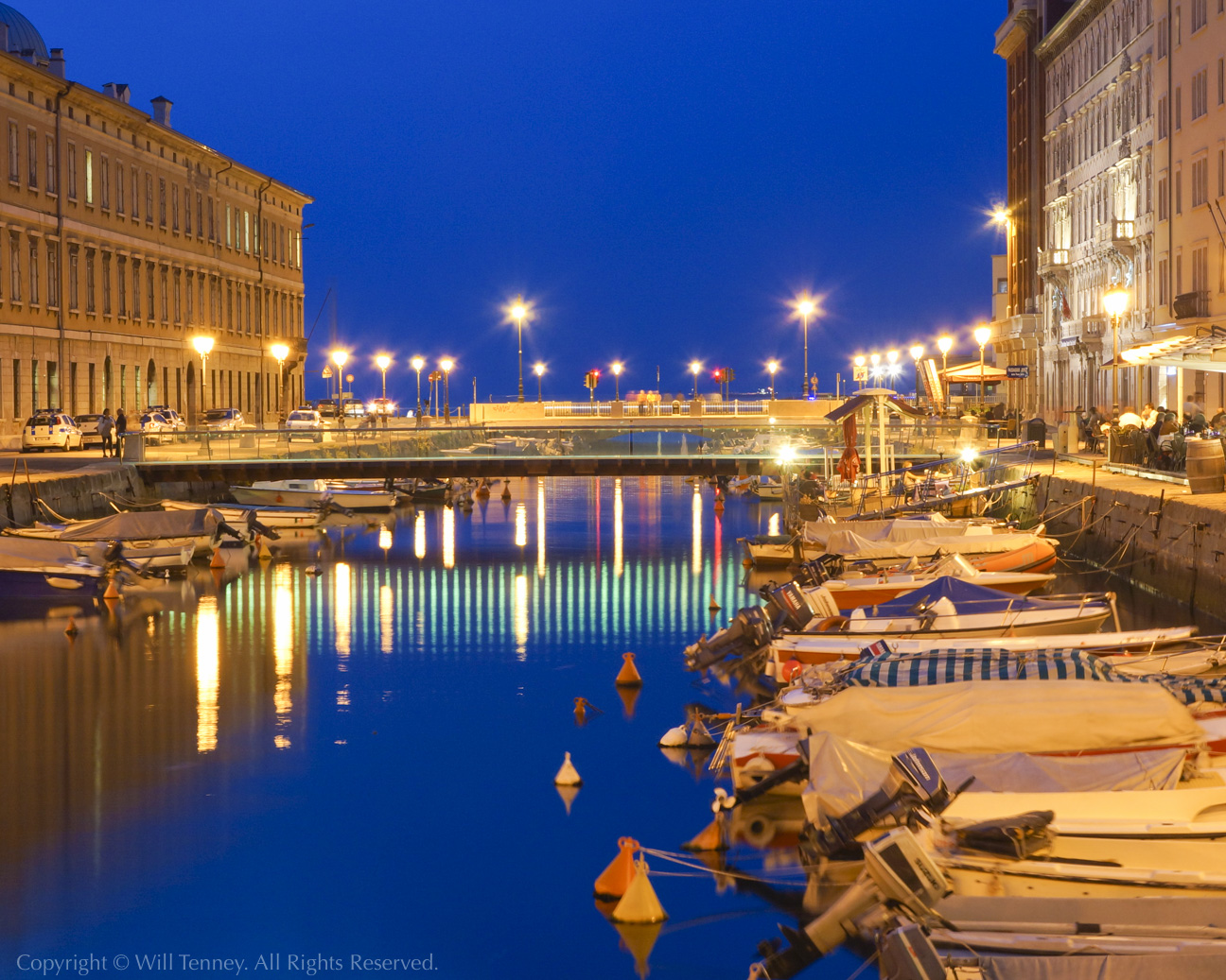 Trieste Night: Photograph by Will Tenney