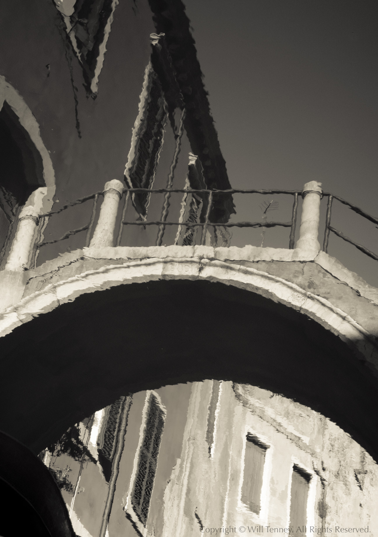 Venice Bridge: Photograph by Will Tenney