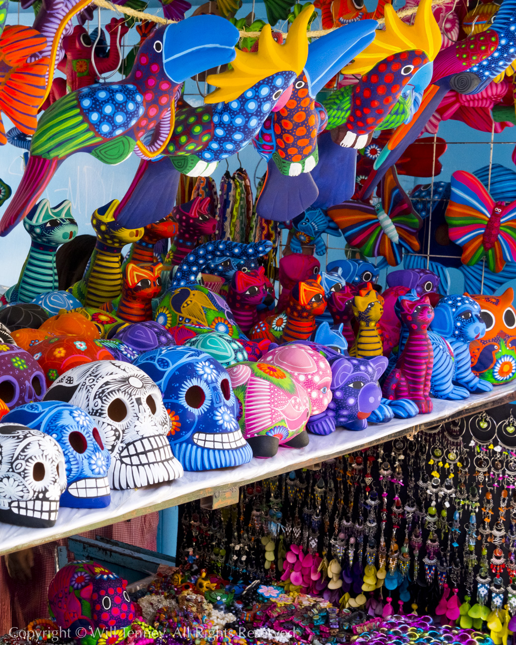 Artisan Market Stall: Photograph by Will Tenney