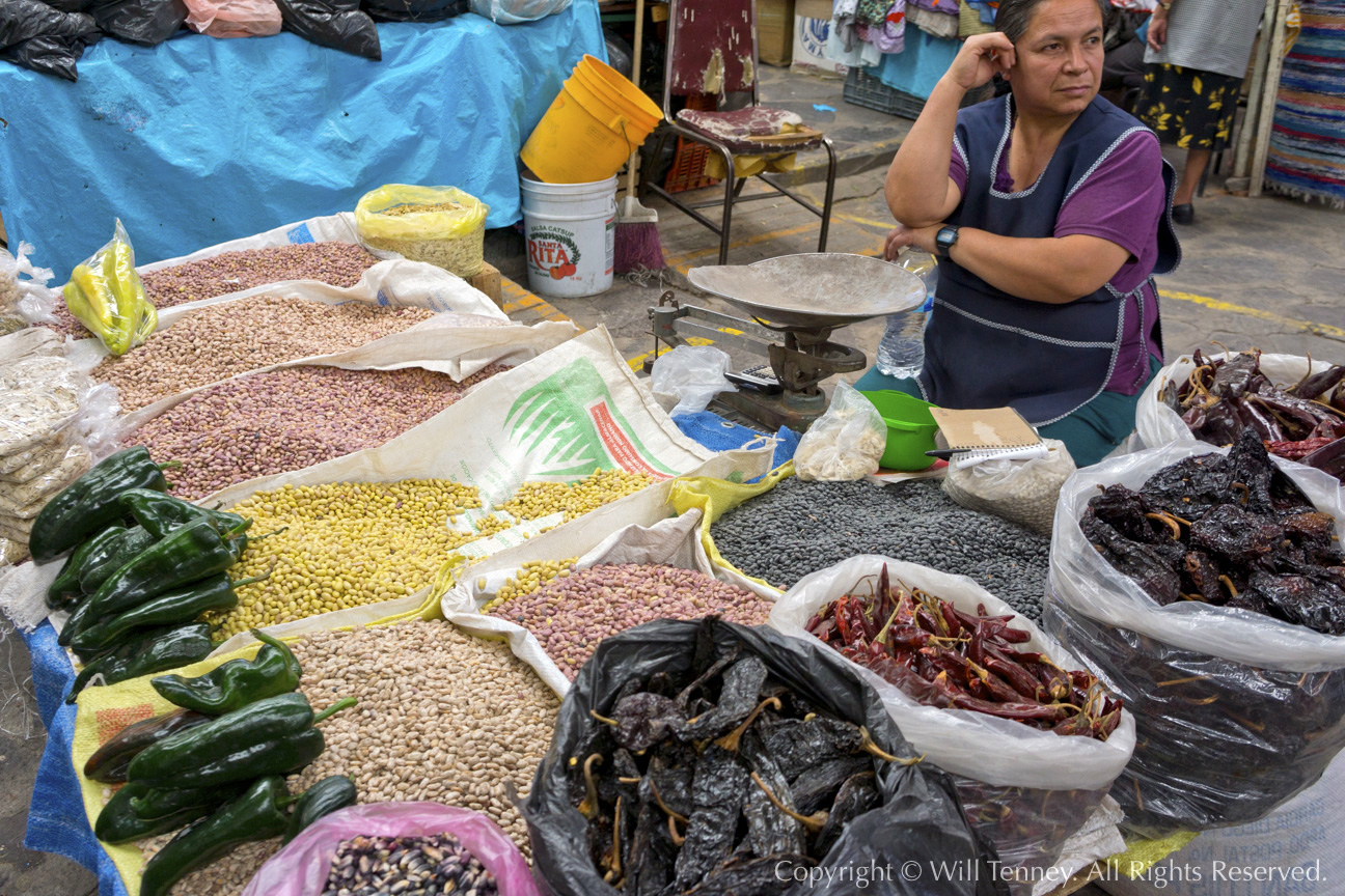 Chilies and Beans: Photograph by Will Tenney