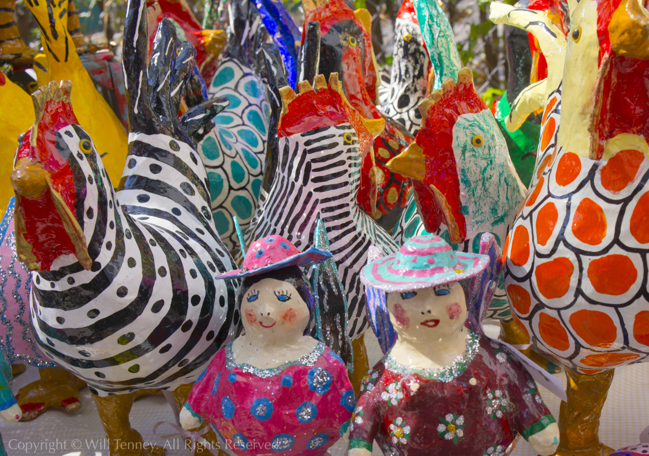 Papel Maché Market: Photograph by Will Tenney