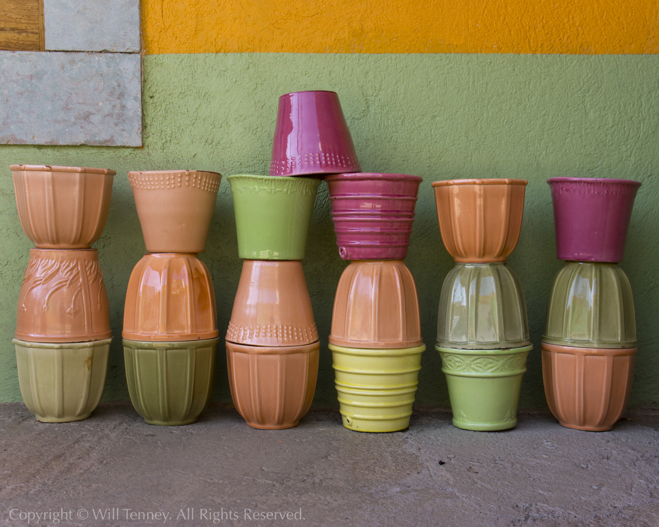 Planters On Display: Photograph by Will Tenney