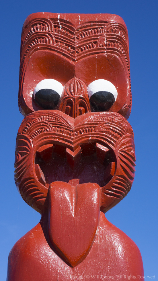 Rotorua Tiki: Photograph by Will Tenney