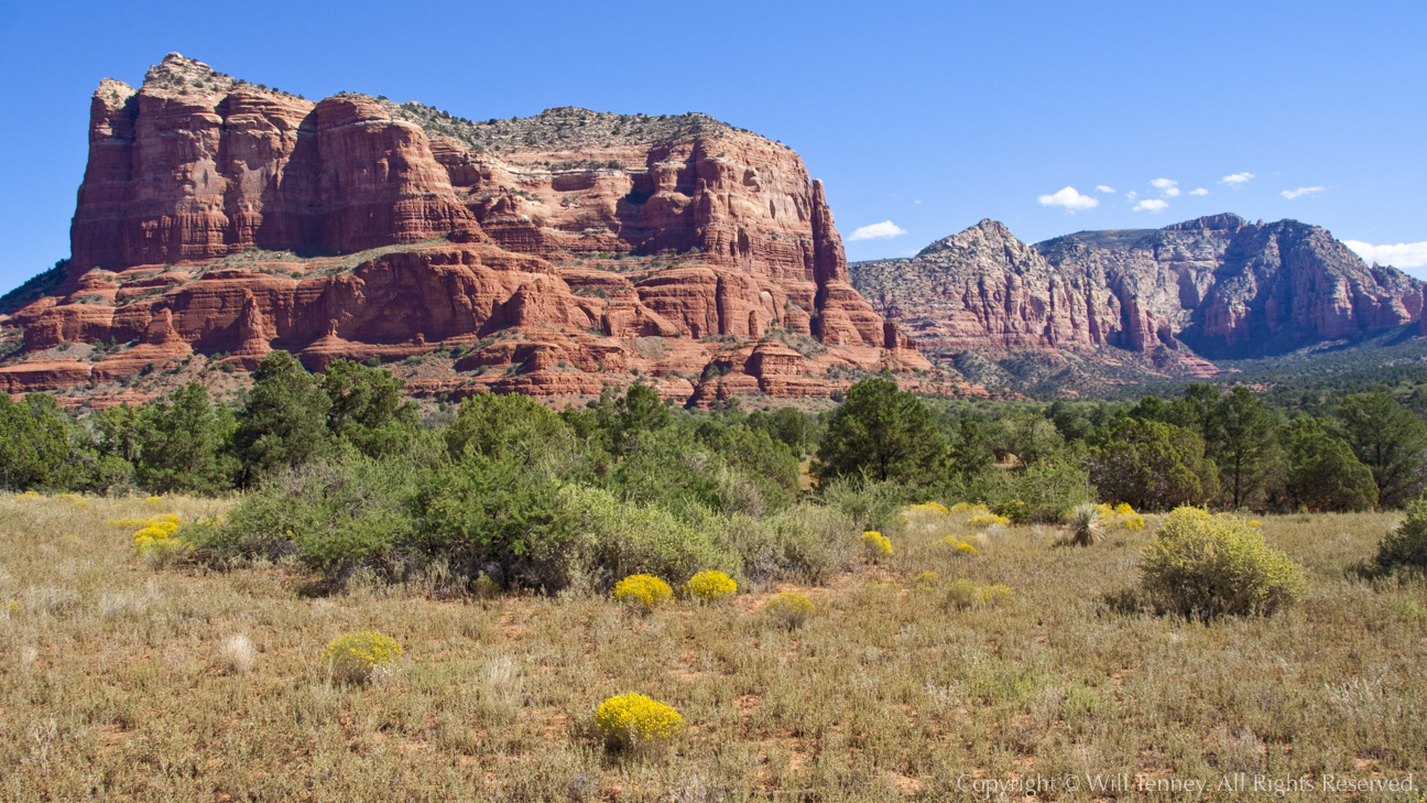 Courthouse Butte: Photograph by Will Tenney
