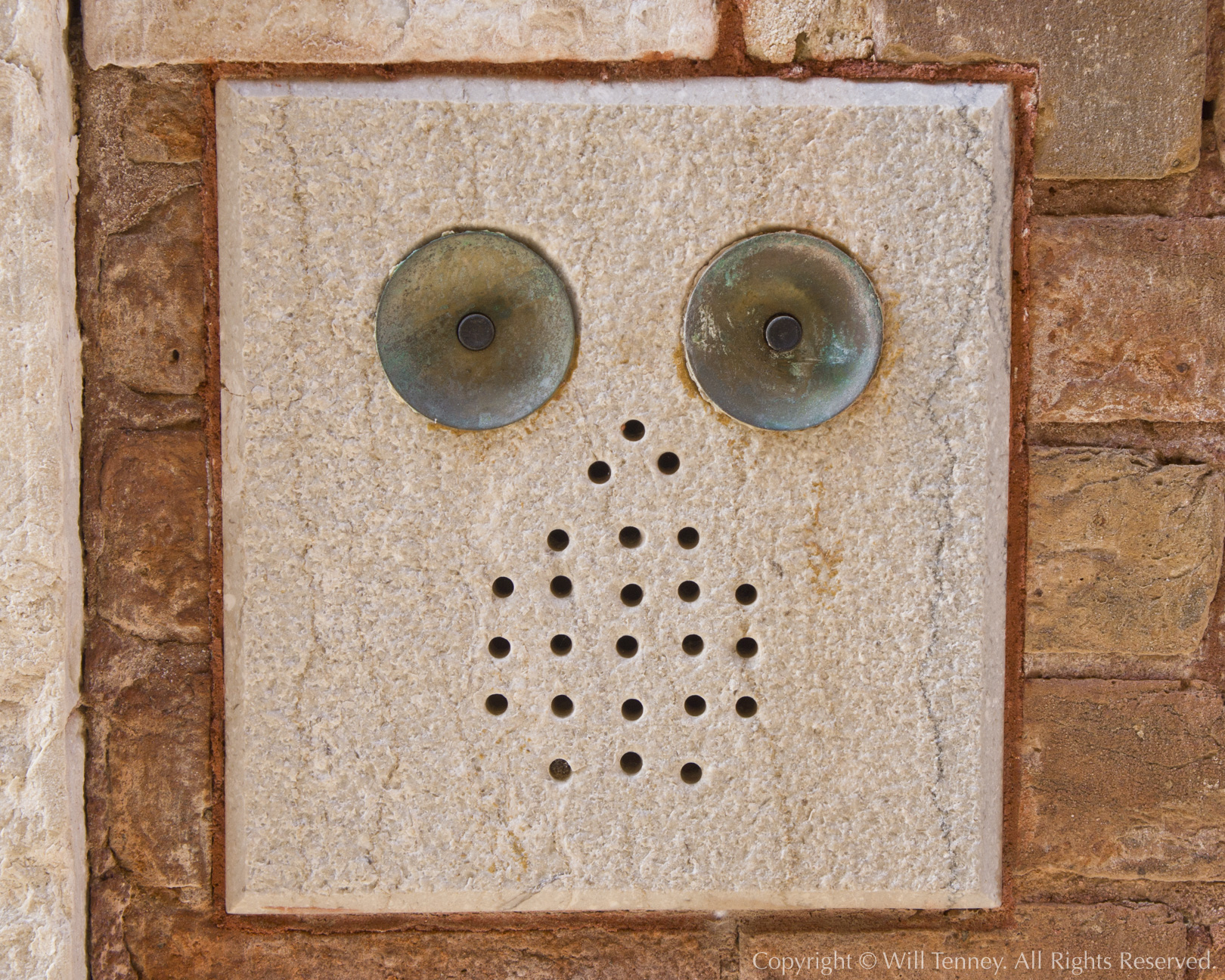 Venice Doorbell #5: Photograph by Will Tenney