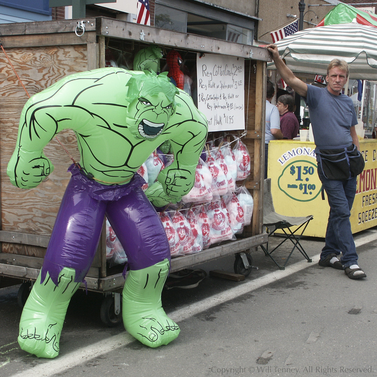 The Inflatable Hulk: Photograph by Will Tenney